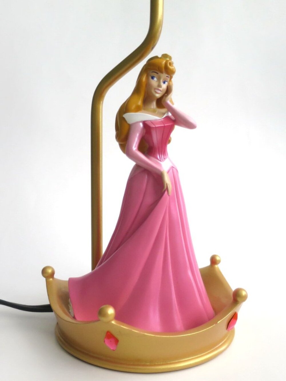 Rare Vintage Disney Sleeping Beauty Princess Aurora Lamp